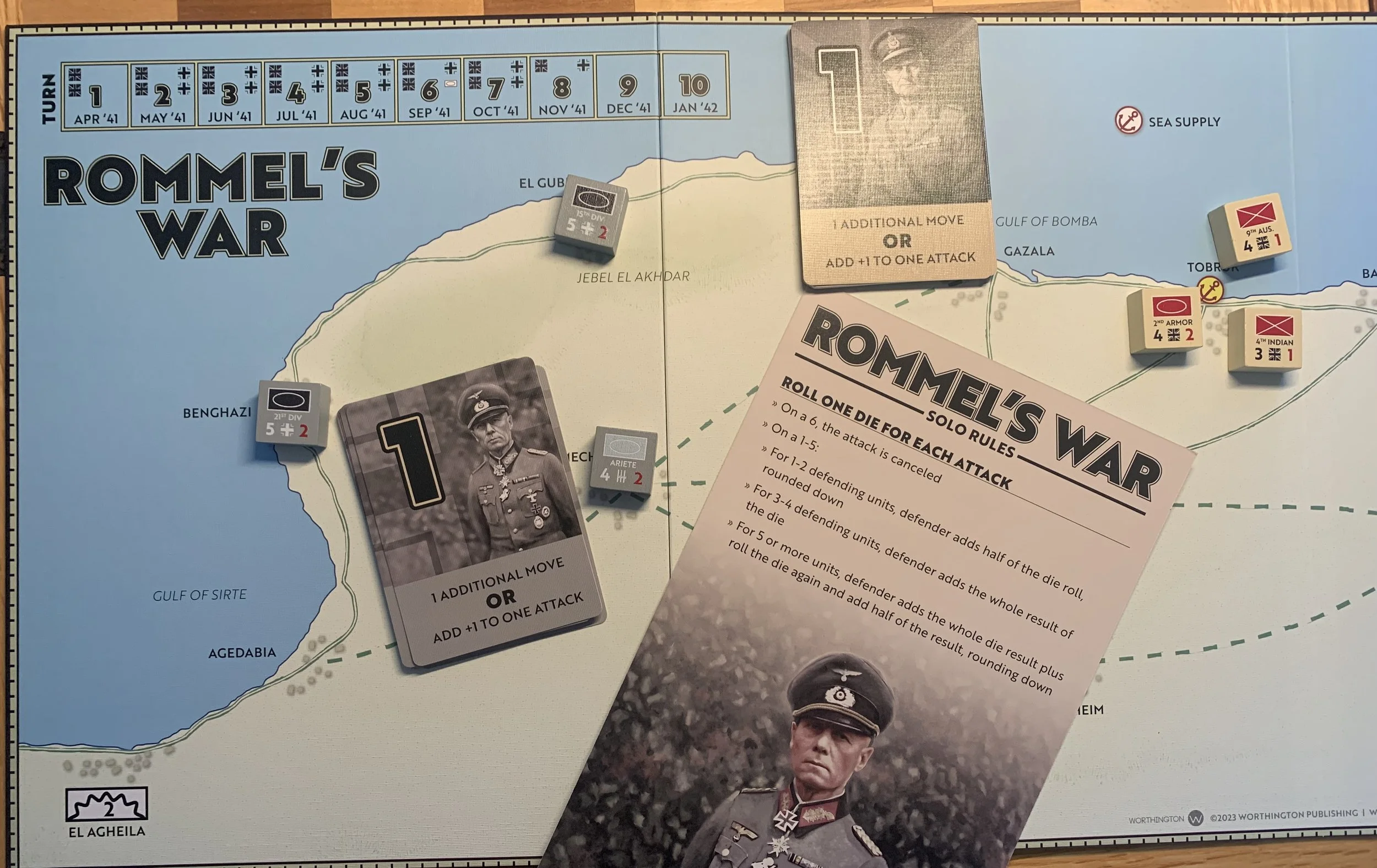 Rommel's War — Worthington Publishing and Pungo Games